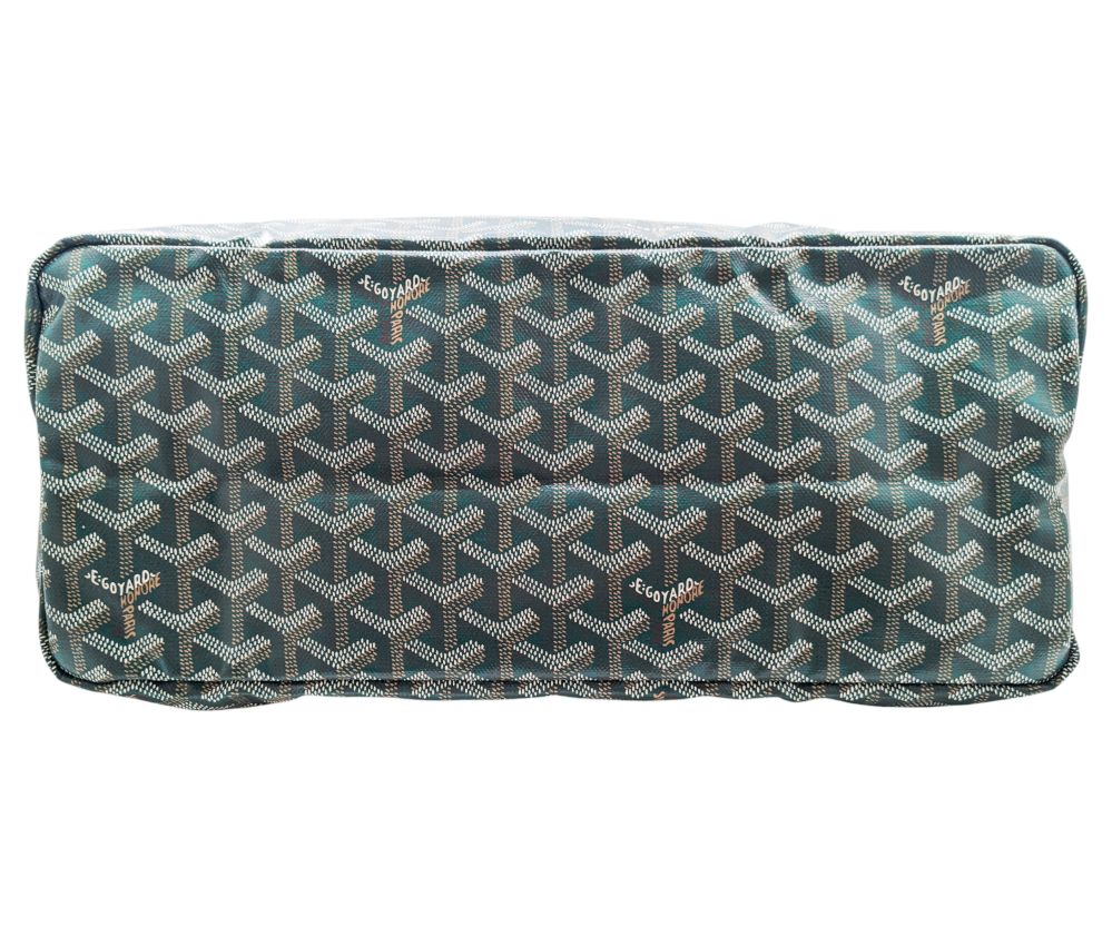 ゴヤールサンルイ PM グリーン 新品】GOYARD ゴヤール サンルイPM PVC グリーン 緑 トート