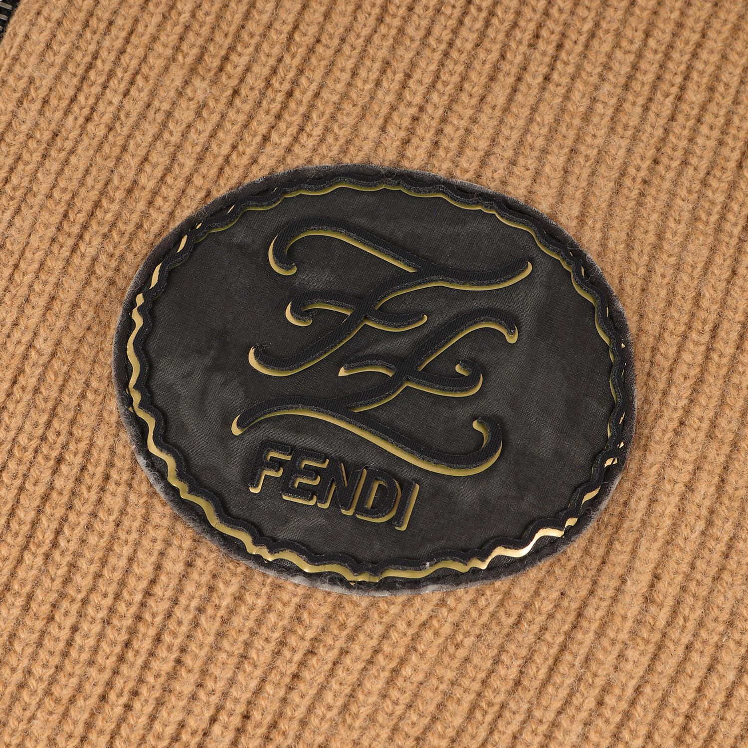 FENDI フェンディ ニット バイカラー フルジップ ニットセーター 