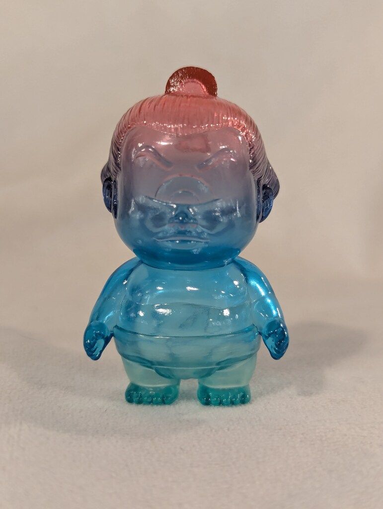 REALHEAD 化けの富士 しぇふ染め クリア成型/赤紫青緑