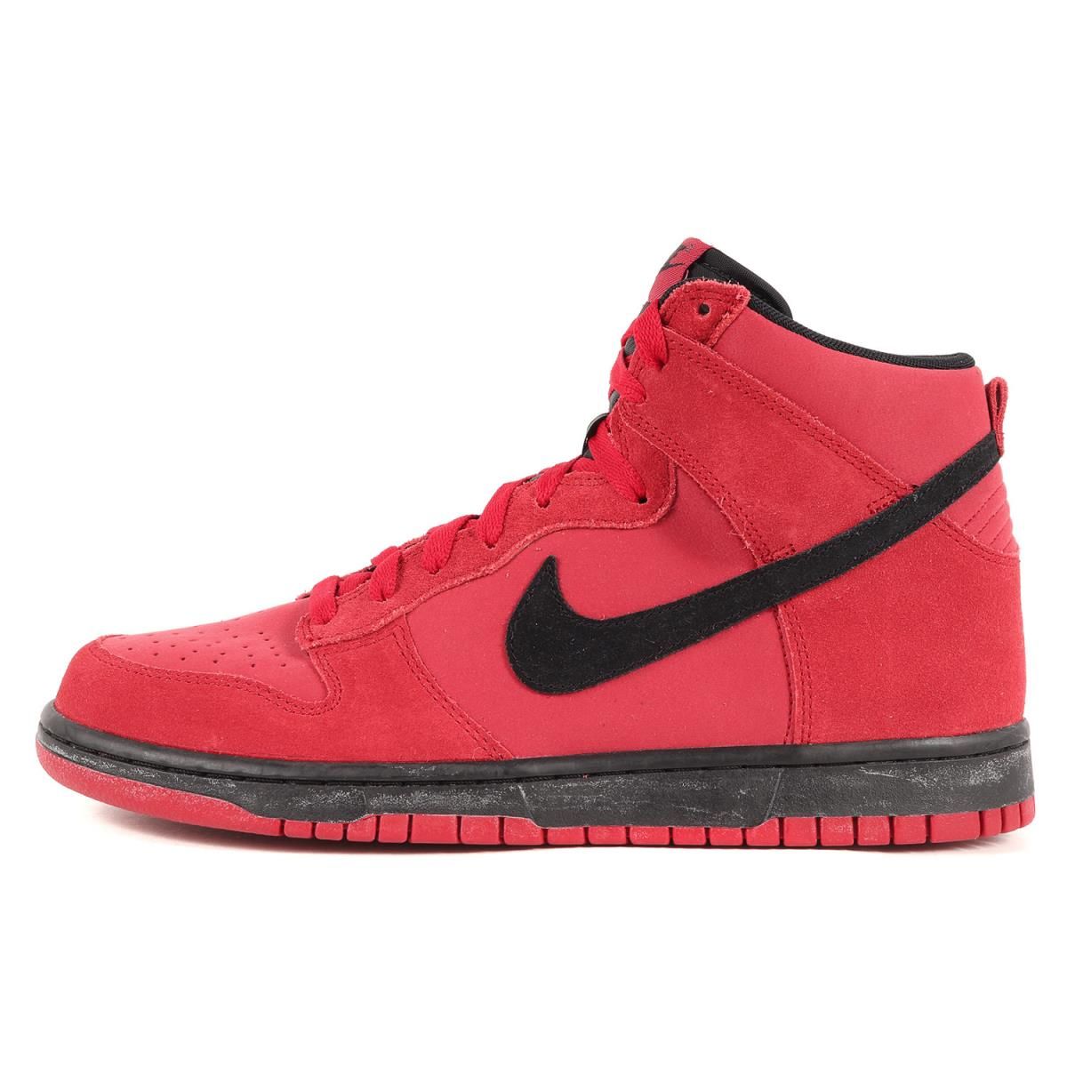 新品 NIKE DUNK HI GYM RED 904233-600 ジムレッド 27.5cm US9.5 