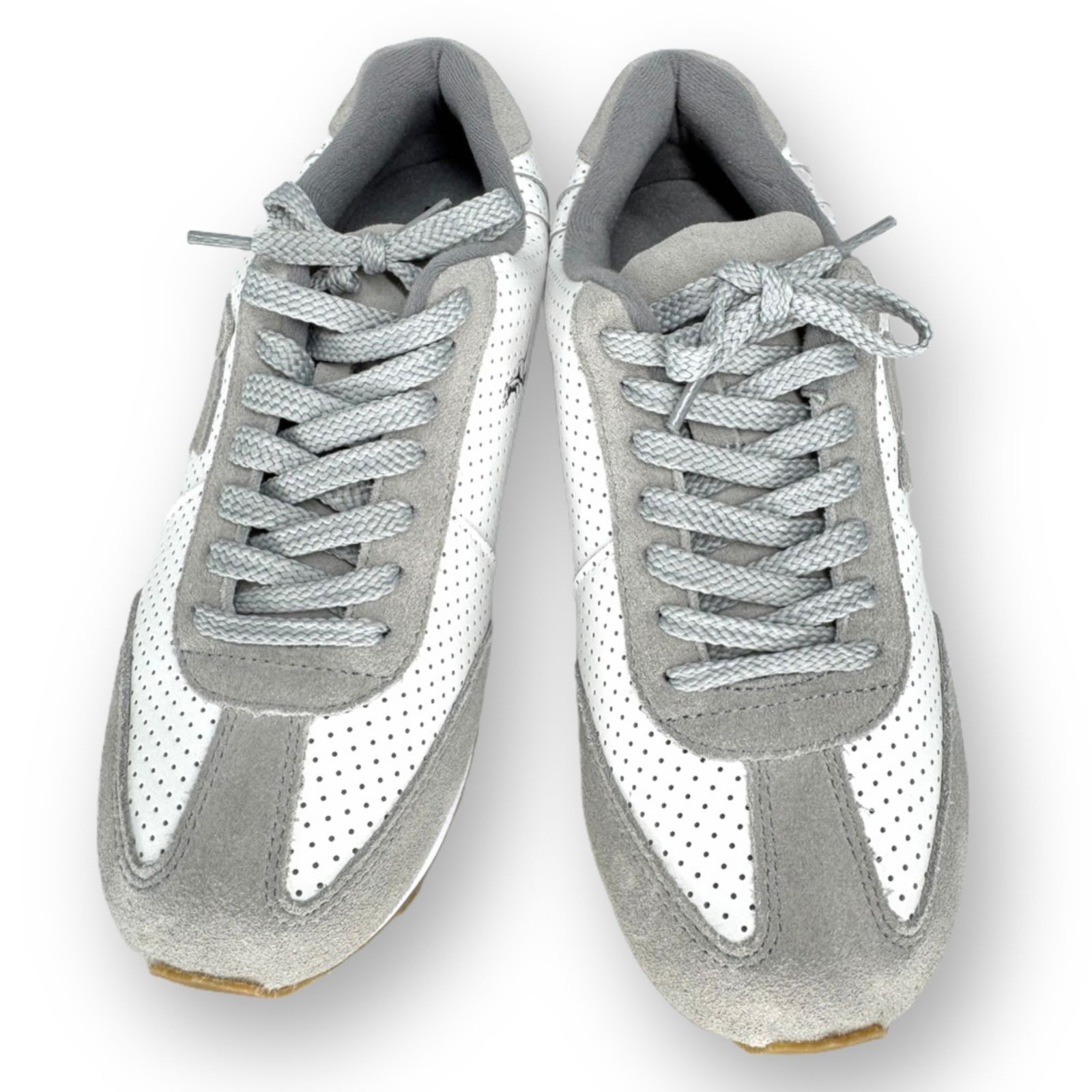 美品 SANGACLO × バンクシーコラボ にゅ スニーカー 25cm にゅ～ず