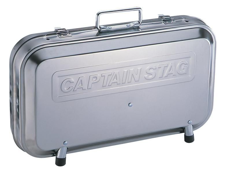 ステンレスV型バーベキューコンロ M-6490