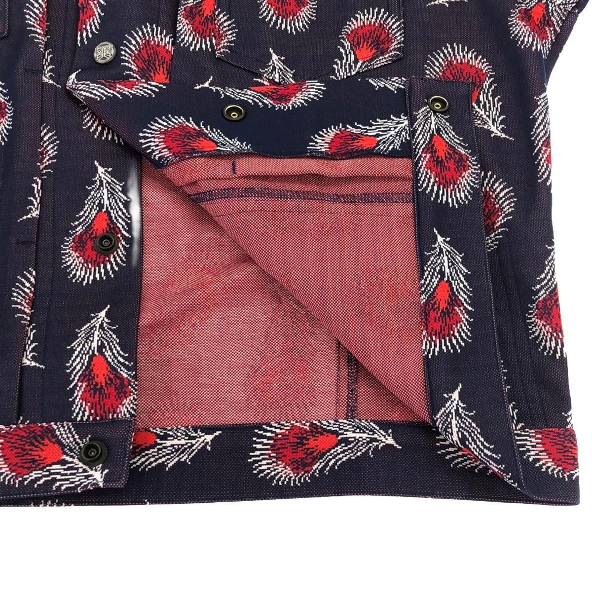 Needles Needles ニードルズ 23AW PENNY JEAN JACKET 総柄ジャケット 