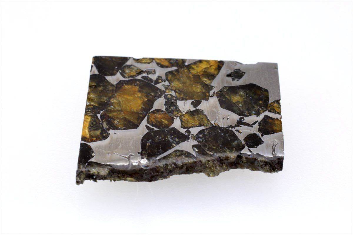セイムチャン 7.2g スライス カット 標本 石鉄 隕石 パラサイト ...