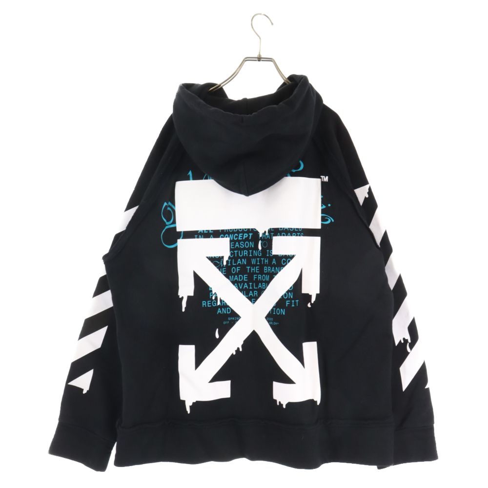 OFF-WHITE オフホワイト 20SS Dripping Arrows Incomp Hoodie ド ...
