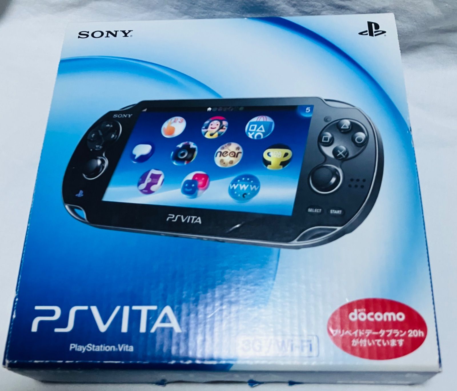 最新 SONY PlayStationVITA PCH-1100 箱付 クリスタルブラック SONY