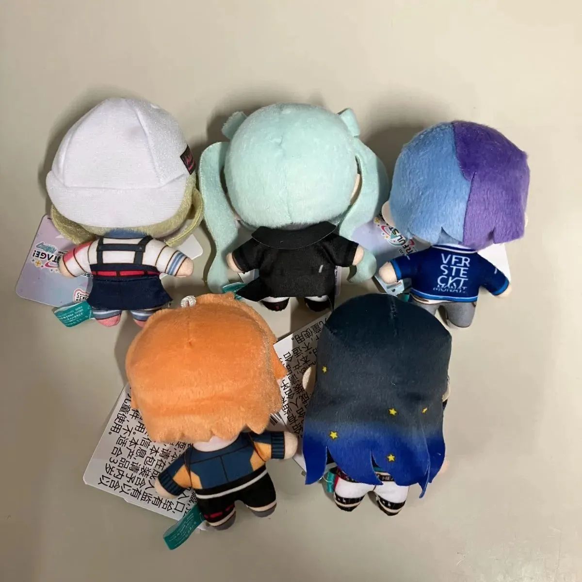 プロセカ ふわぷち マスコット ビビバス Brand New World 全5種 プロセカ ふわぷち マスコット ビビバス Brand New World 全5種