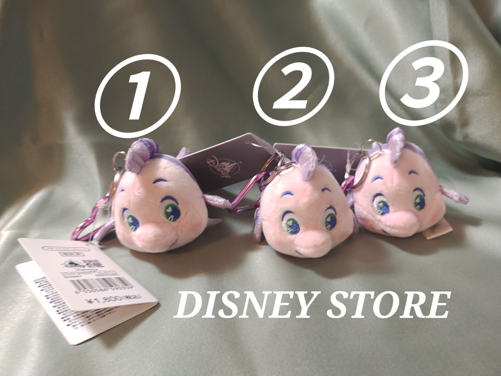 ☆DISNEY STORE ネット完売 リトルマーメイド フランダー ピンク