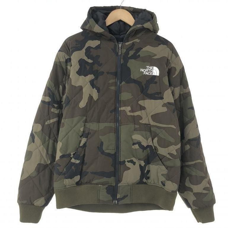 中古】THE NORTH FACE YAKKIN JACKET XL NY17503 迷彩 カモフラ カーキ