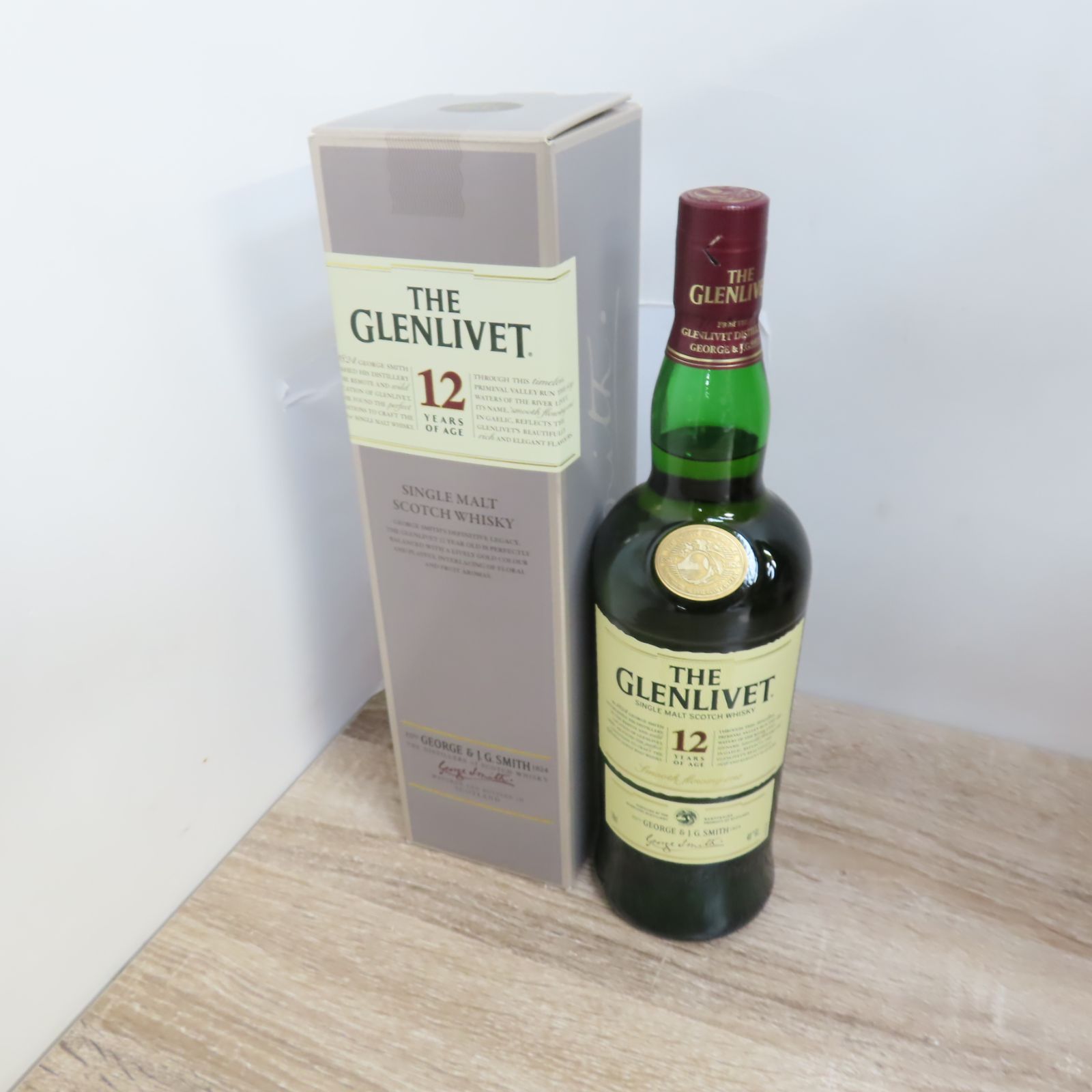 ☆未開封☆THE GLENLIVET12年 シングルモルト スコッチ ウイスキー 未開封 グレンリベット 12年 シングルモルトウイスキー 旧ボトル
