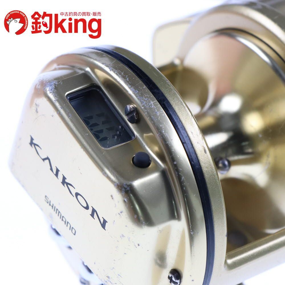 SHIMANO - 【中古】 シマノ 15 海魂 2000T （1）Ti Tsuri Musha ハンドル付  /V075M 中古】 シマノ 15 海魂 2000T （1）Ti Tsuri Musha ハンドル付