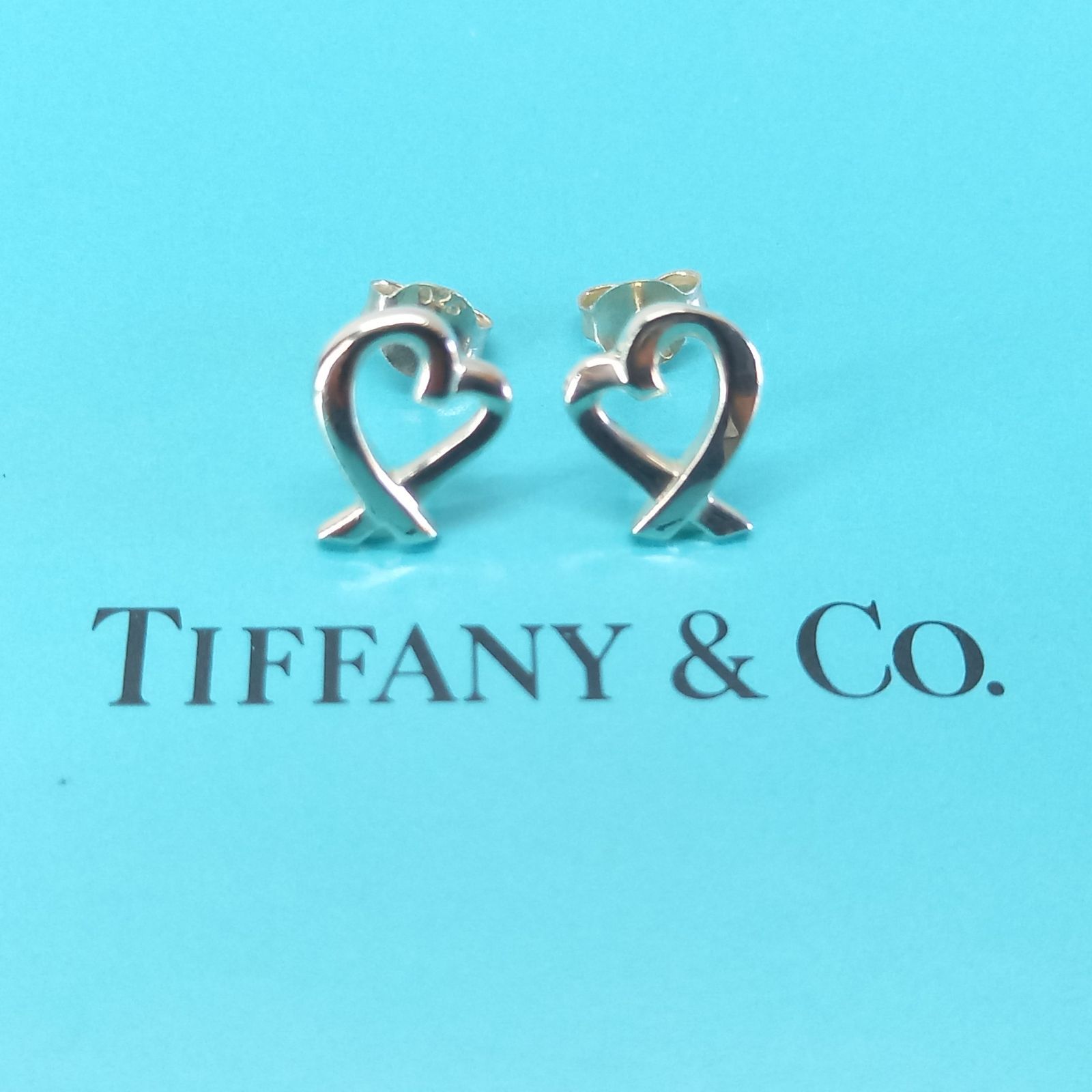 c567 ティファニー　ラビングハート　ピアス　片耳　パロマピカソ　925 TIFFANY&Co. ティファニー ラビングハート ラージ パロマ