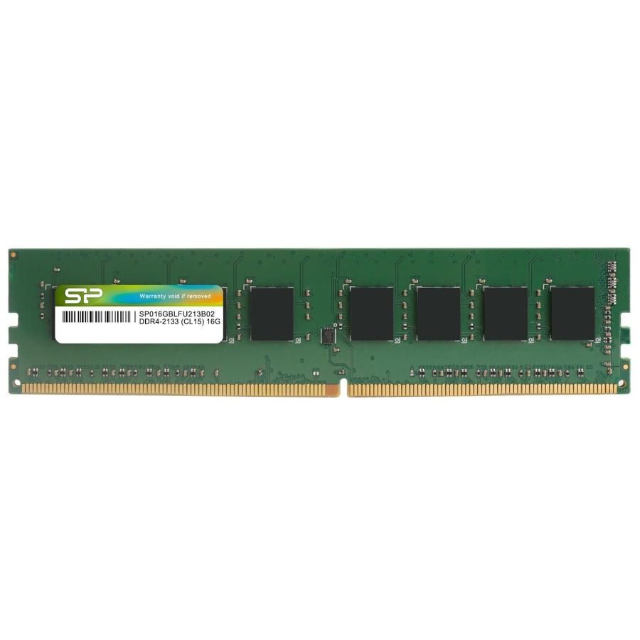 シリコンパワー デスクトップPC用メモリ DDR4-2133 PC4-17000 16GB×1枚 288Pin 1.2V CL15 SP016GB