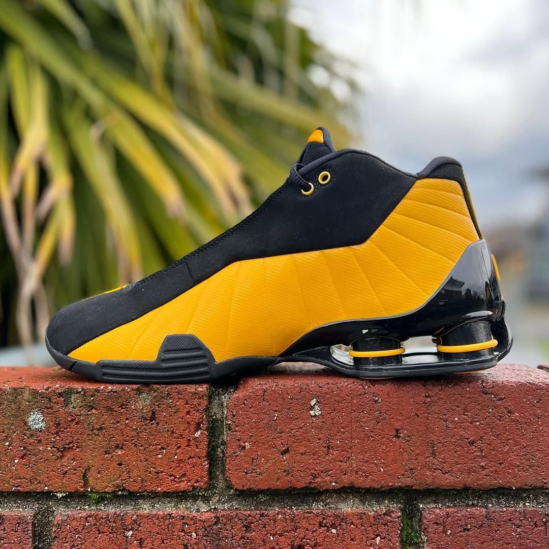 NIKE SHOX BB4 'BLACK UNIVERSITY GOLD' ナイキ ショックス
