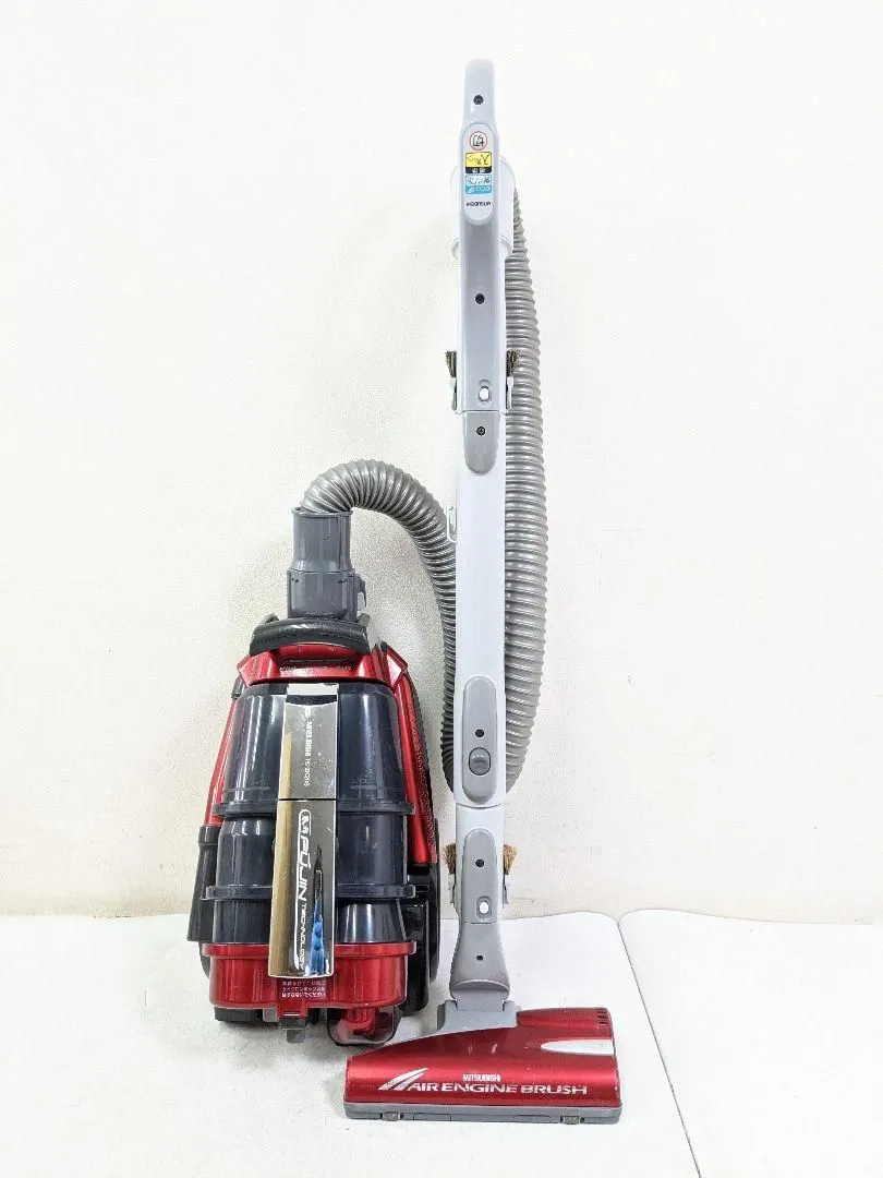 生活家電 MITSUBISHI TC-ZK20S-R 2010年製 サイクロン式掃除機