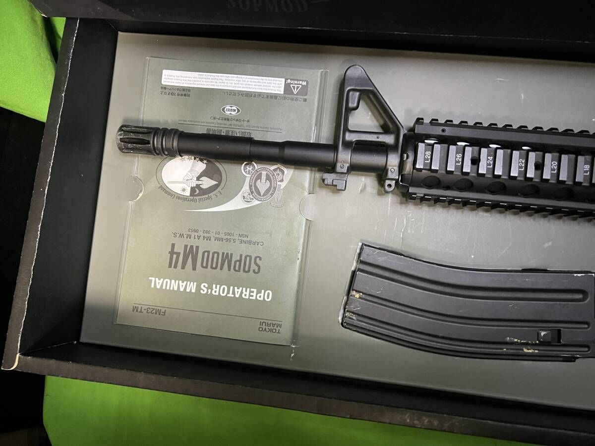程度良好 東京マルイ 次世代電動ガン SOPMOD M 4 ｙ3