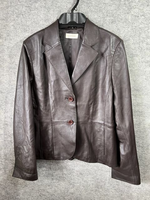 レザージャケット　シープスキン　ブラウン