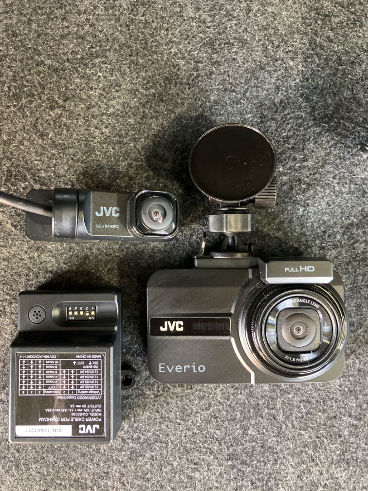 ドライブレコーダー KENWOOD JVC GC-TR100-B - メルカリ