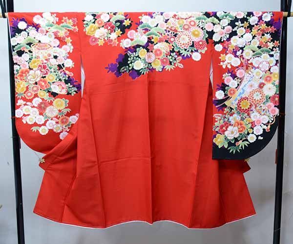 二尺袖 着物 袴フルセット ジュニア用へ直し 135cm～150cm From KYOTO 