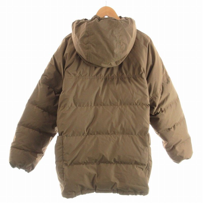 スノーピーク snowpeak ダウンジャケット フード付き ハーフジップ