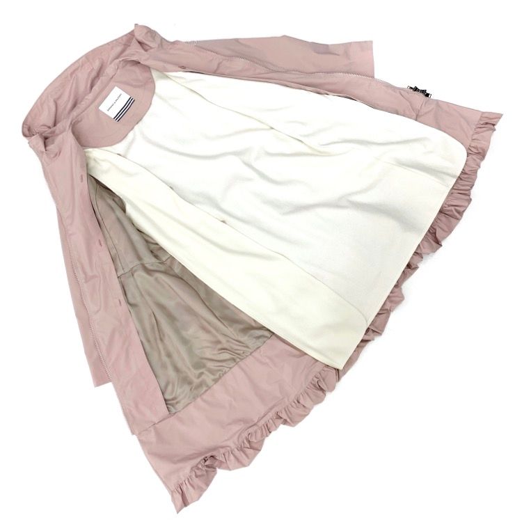 BORDERS at BALCONY ボーダーズアットバルコニー TIERED COAT ウール 
