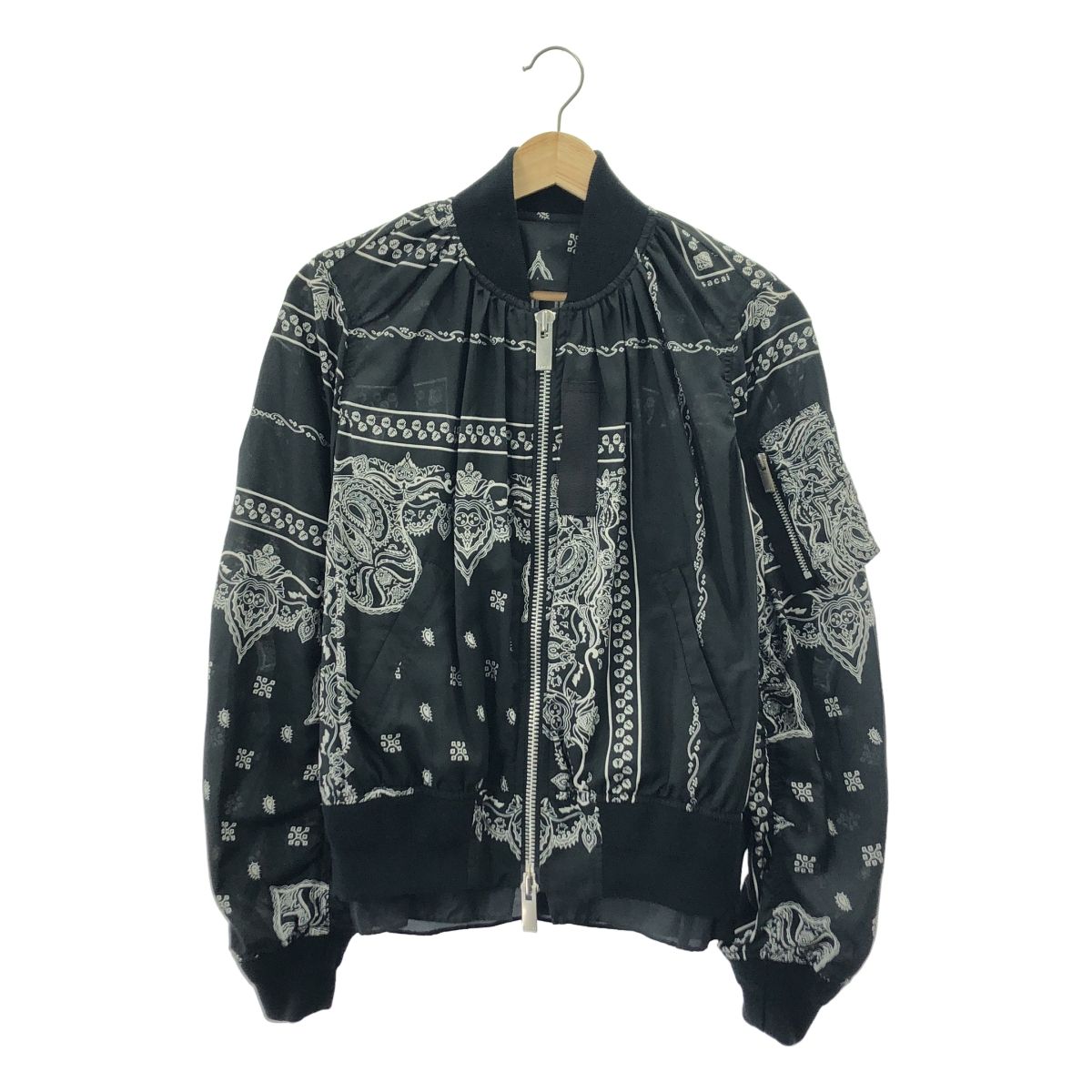 sacai / サカイ | Bandana Print Bomber Jacket バンダナ