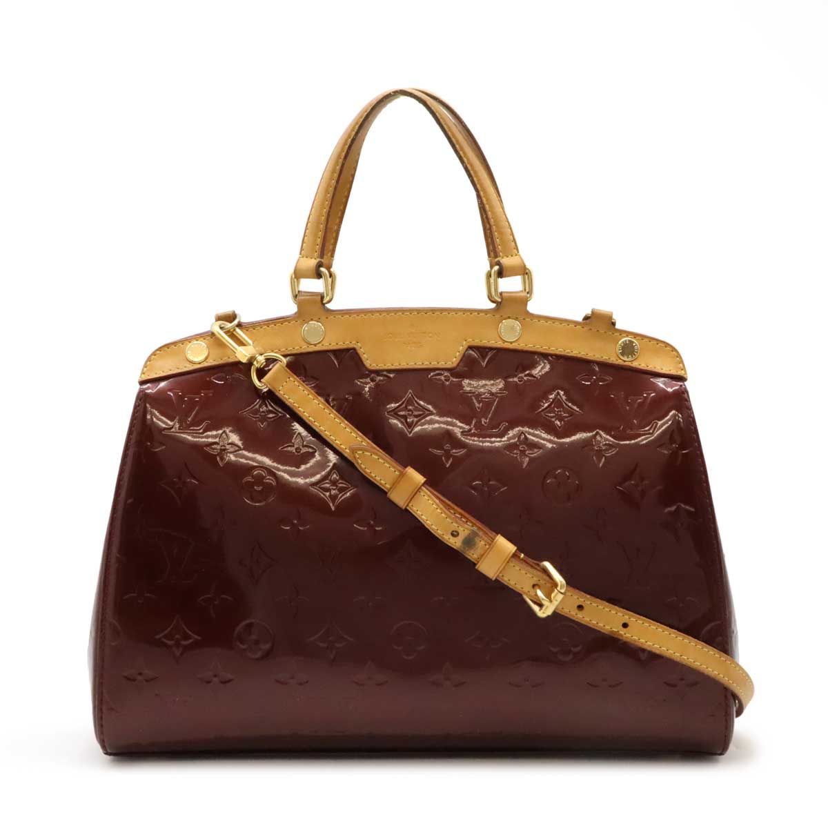 LOUIS VUITTON ルイ ヴィトン モノグラムヴェルニ ブレアMM