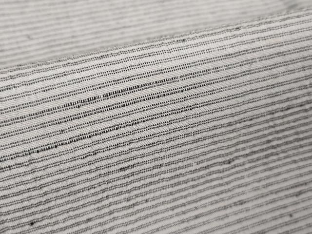 平和屋本店□極上 男性 結城紬 もめんちぢみ 単衣 結城屋謹製 証紙付き