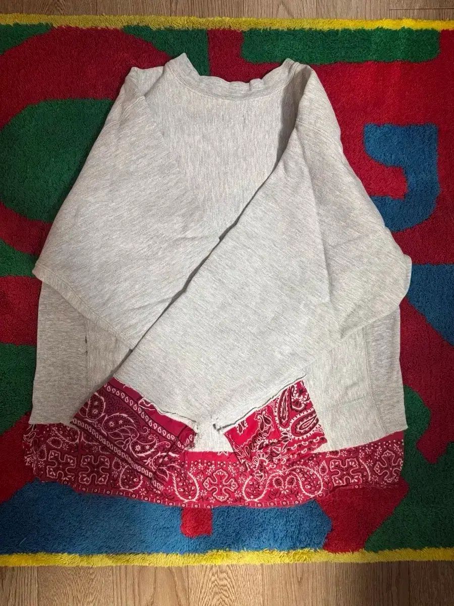 OLD PARK パーク バンダナ スウェットシャツ