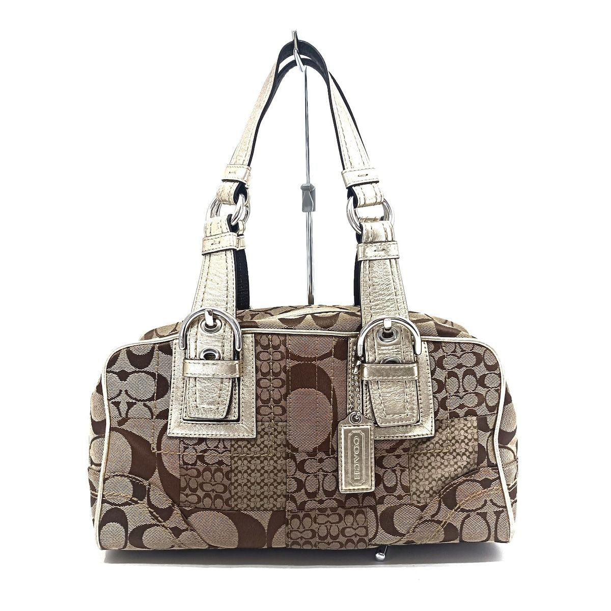 COACH ソーホー シグネチャー サッチェル 楽天市場】【布袋有り】COACH コーチ ソーホーシグネチャー