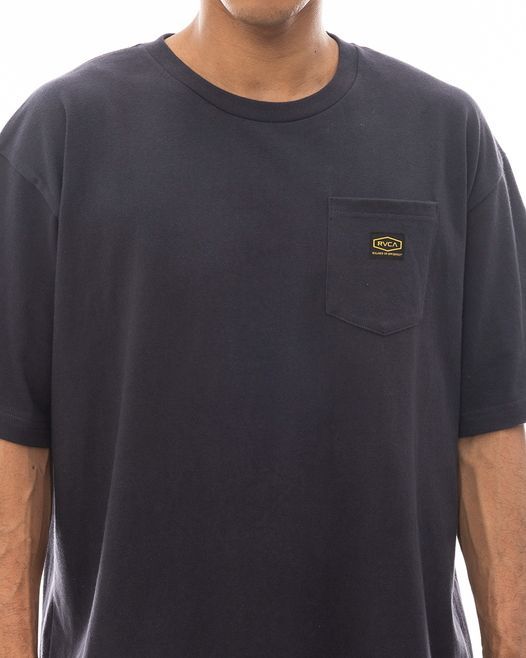 2024春夏 新品【RVCA/ルーカ/ルカ】AMERICANA LABEL POCKET TEE Ｔシャツ KSD0 メンズ BE041-230