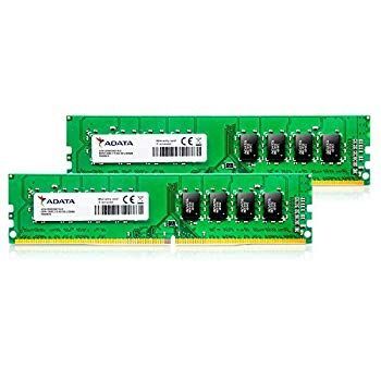 【】ADATA DDR4-2666MHz CL19 288Pin Unbuffered DIMM デスクトップPC用 メモリ 8GB×2枚 AD4U266638G19-D mxn26g8