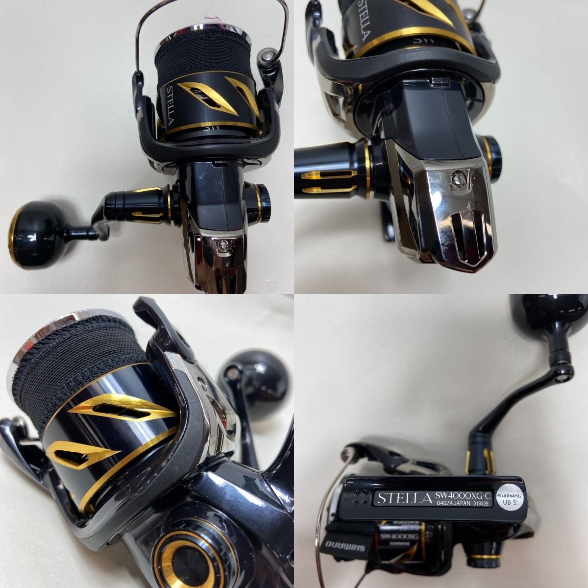 ΨΨSHIMANO シマノ スピニングリール ステラSW4000XgG 箱付き 04074  