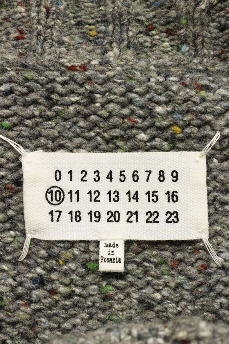 メゾンマルジェラ　メンズ　19AW　クルーネックセーター Maison Margiela - スウェット クルーネックセーター / ブラック