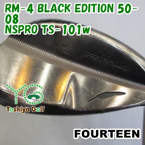 フォーティーン ウェッジ　RM4 ブラックエディション　50° Amazon.co.jp: FOURTEEN(フォーティーン) ウェッジ RM-4