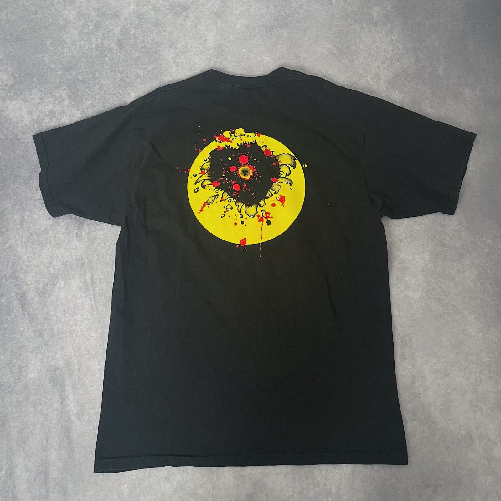 90s Tシャツ ぶち抜きスマイル スマイル ぶち抜き ヴィンテージ