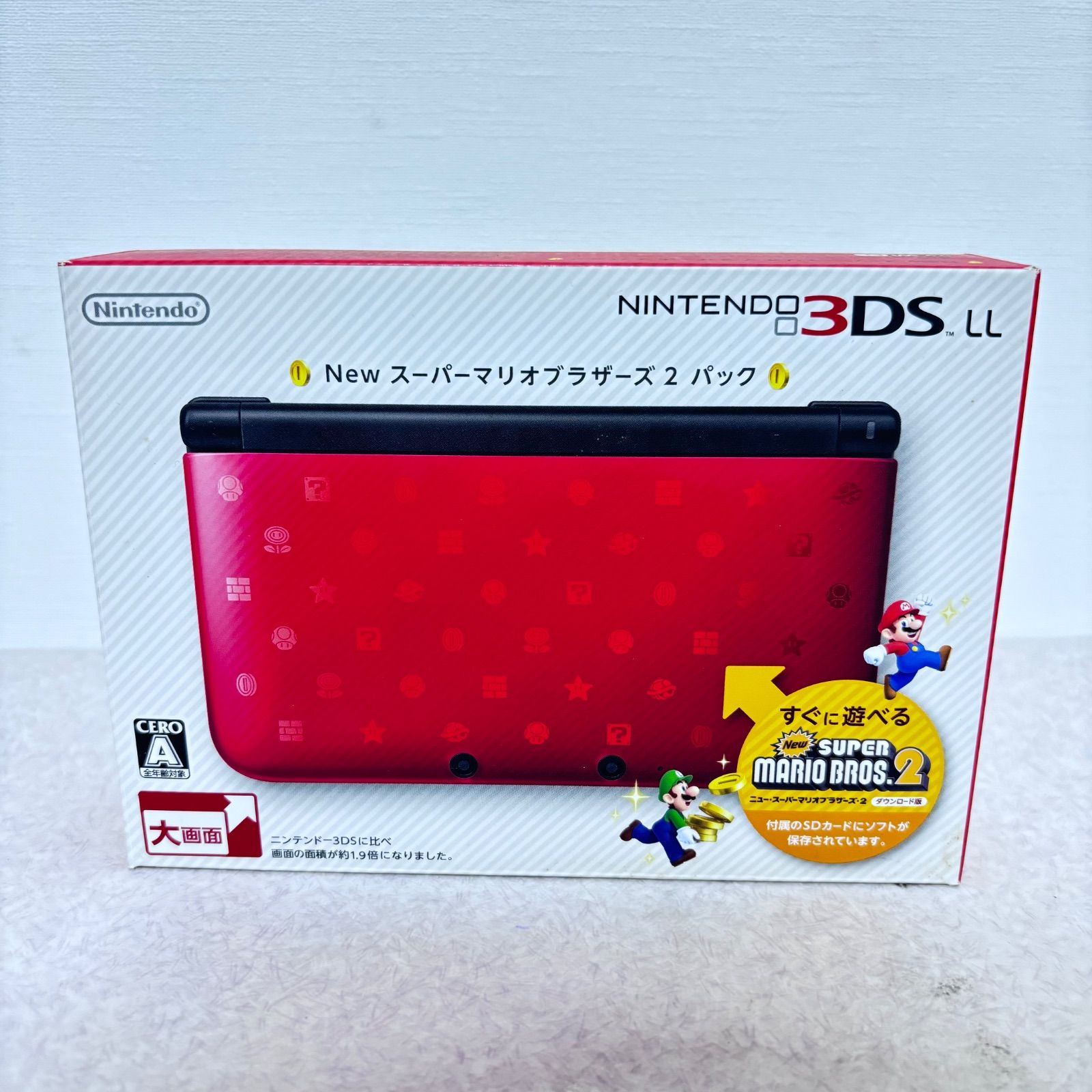 3DSLL SPR-001 New スーパーマリオブラザーズ2 パック