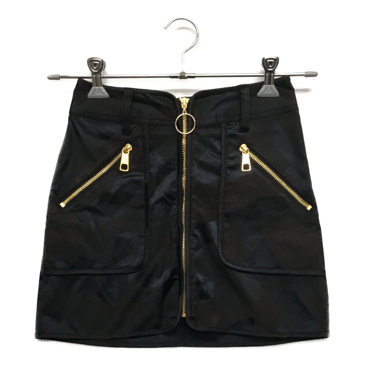 MARK & LONA カモフラージュ柄 スカート 黒 MARK & LONA カモフラージュ柄 スカート 黒 MARK&LONA 【超美品