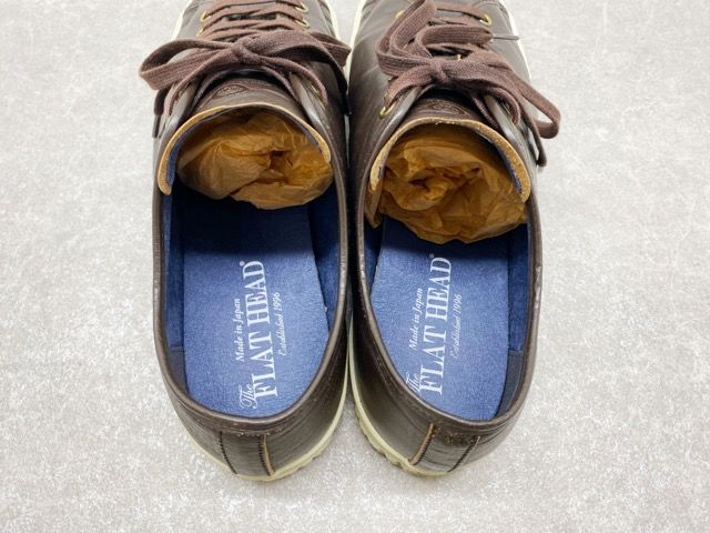 THE FLAT HEAD（フラットヘッド）HORSE HIDE SNEAKER ホース ハイド