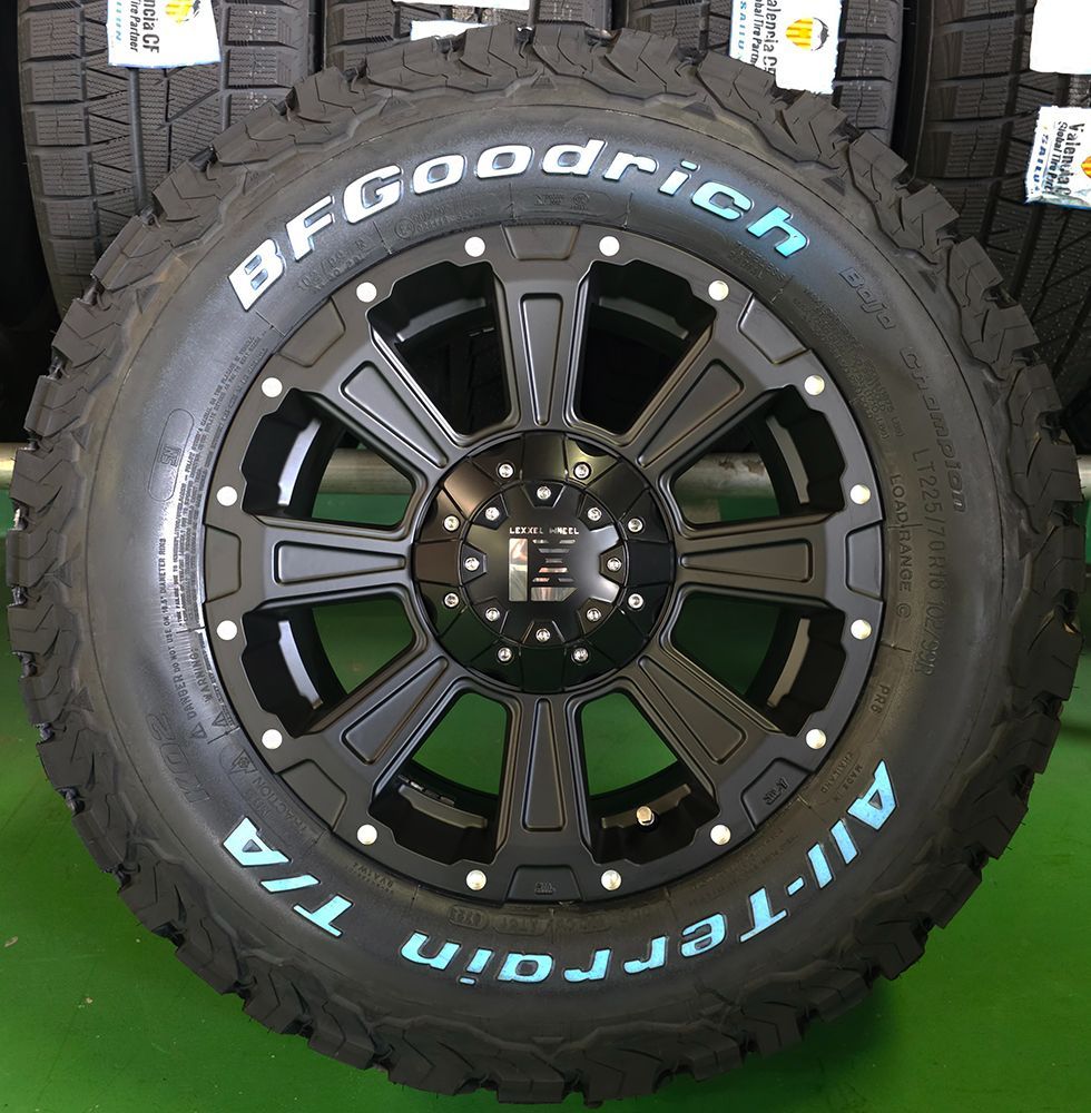 ホイール4本セット  グッドリッチ オールテレーン KO2 225/70R16