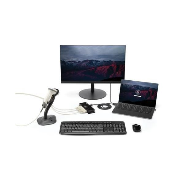 USB-4ポートRS232Cシリアル変換ハブ