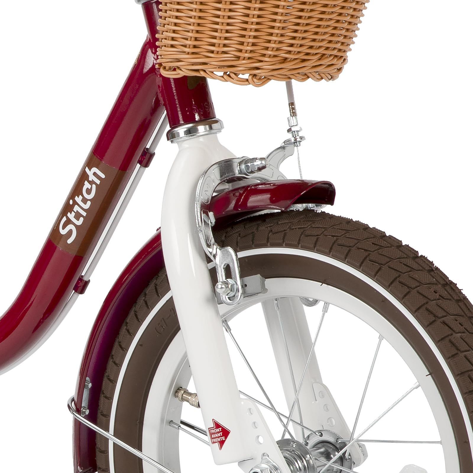 子供自転車STITCH キッズバイク 赤/白 楽天市場】「☆送料無料☆」STITCH 子供用自転車 Bubble（バブル