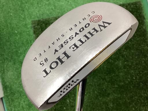 オデッセイ WHITE HOT 5 CENTER SHAFTED 33インチ パター PT スチール フレックスその他 メンズ 男性用 右利き 右用 Cランク ゴルフクラブ