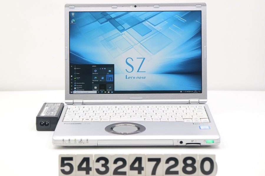 Panasonic CF-SZ6Z16VS Core i7 7600U 2.8GHz/16GB/512GB(SSD)/12.1W/WUXGA(1920x1200)/LTE/Win10 【543247280】