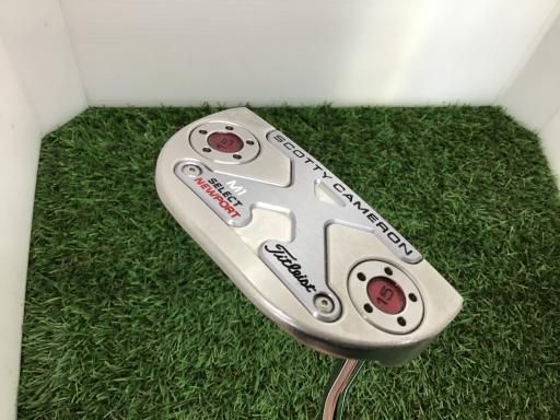 タイトリスト SCOTTY CAMERON select NEWPORT M1 MALLET 2016 33インチ パター PT スチール フレックスその他 メンズ 男性用 右利き 右用 Cランク ゴルフクラブ