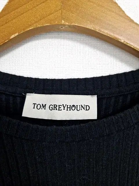グレイハウンド リブ付きTシャツ