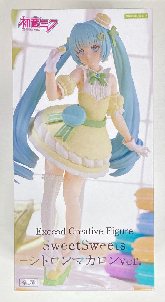 初音ミク Exc∞d Creative SweetSweetsーシトロンマカロン Amazon | 初音*ミク Exc∞d Creative Figure SweetSweetsー