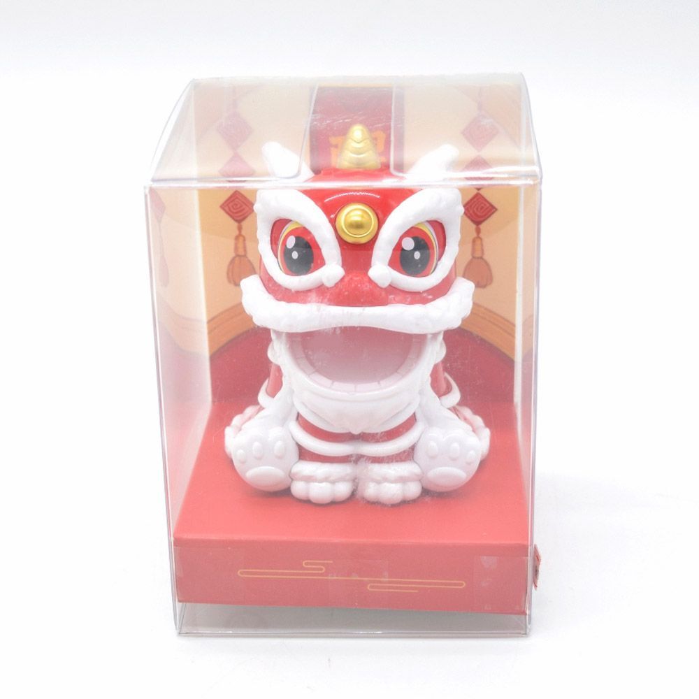 動く獅子舞 置物 ソーラー雑貨 選べる二種類 太陽光 電池不要