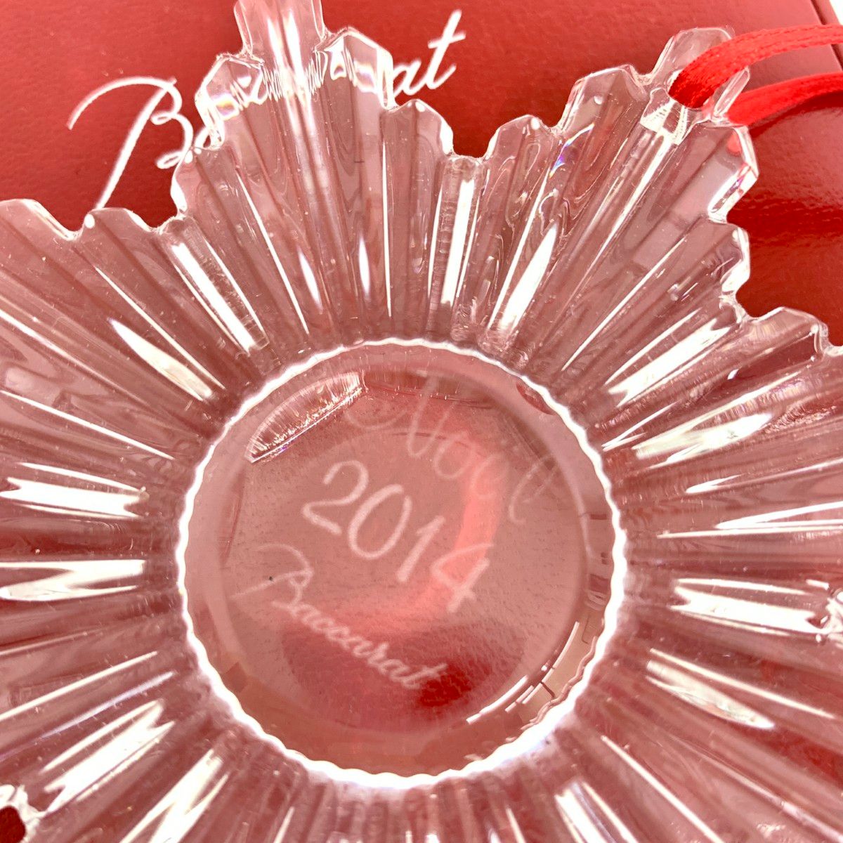 Baccarat バカラ クリスマスオーナメント2014 ノエル クリア