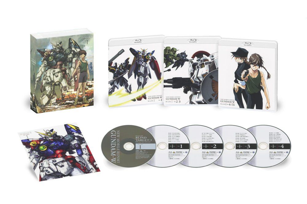 新品未開封】新機動戦記ガンダムW Blu-ray Box 1 形式: Blu-ray